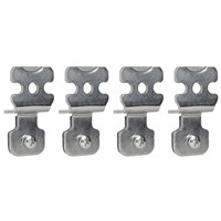 Schneider Stainless Steel Wall Fixing Lugs - 4pk
