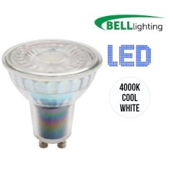 BELL Halo Glass 5W LED GU10 - 4000k Cool White