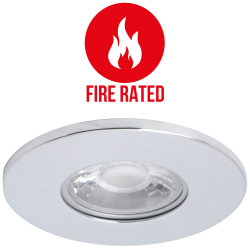 BELL Firestay Fire Rated Downlight Chrome