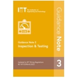 IET Inspection & Test Guidance Note 3 (2022)