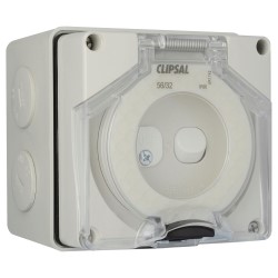 --DISCONTINUED-- Clipsal 15A Switched Fused Spur IP66