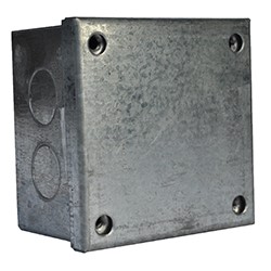 3x3x2" Galvanised Adaptable Box