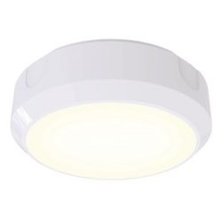 Ansell Delta 14W LED Round White Fitting with Microwave Sensor