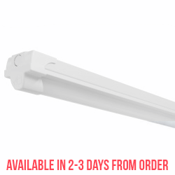 --DISCONTINUED-- Ansell Topline 6 4ft Single 27W LED Batten Fitting Cool White