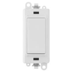 Click GridPro 3 Position Retractive Switch Module Polar White