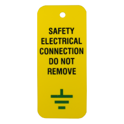 Safety Electrical Connection Do Not Remove Label 5 pack