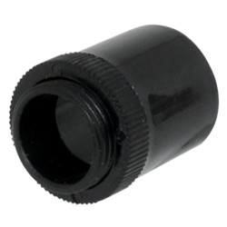 20mm Black PVC Conduit Adaptor Male