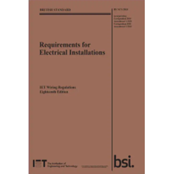 IET Electrical Installation Requirements 18th Edition (2022)