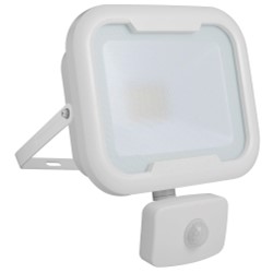 --DISCONTINUED-- Robus REMY 30W LED Floodlight with Motion Sensor PIR White