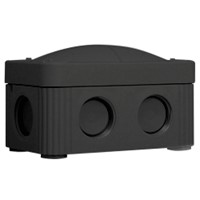 Wiska COMBI Junction Box Black 85x49x51mm 