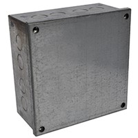 6x6x3" Galvanised Adaptable Box