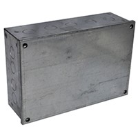9x6x3" Galvanised Adaptable Box