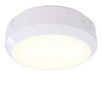 Ansell Delta 8W LED Circular White Fitting - CCT