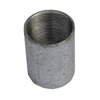20mm Galvanised Solid Coupler