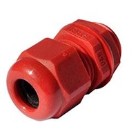 Small PVC Flame Retardant 20mm Cable Gland - Red