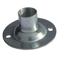 20mm Galvanised Dome Plate