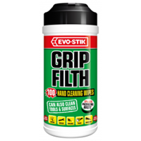 EVO-STIK Grop Filth Cleaning Wipes - 100 Pack