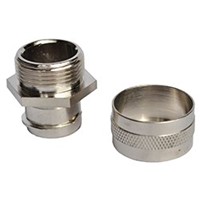 Nickel Plated Fixed 25mm Male Adaptor for Metal PVC Flexible Conduit