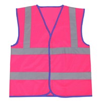 Junior High-Vis Vest Pink (4-6yrs)