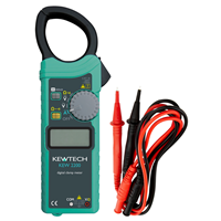 Kewtech Clamp Meter and Test Leads - 1000A AC/DC