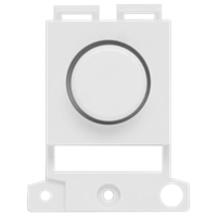 Click MiniGrid White Dimmer Mounting Module