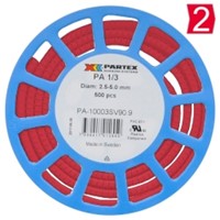 Partex Cable Marker Number 2 (500 pack)