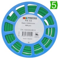 Partex Cable Marker Number 5 (500 pack)