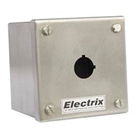 Stainless Steel 1 Hole Push Button Enclosure