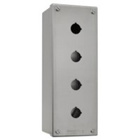 Stainless Steel 4 Hole Push Button Enclosure