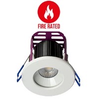 Robus RAMADA Dimmable Fire Rated 8.5W LED Downlight Warm White