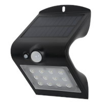  Robus SOL 1.5W LED Solar Wall Light with PIR