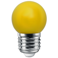 Yellow LED Festoon Screw In Bulb (ES/E27)