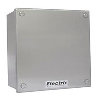 Electrix Stainless Steel Terminal Box 220mm X 220mm X 125mm - Satin
