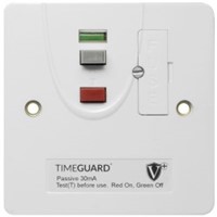 Timeguard PVC RCD Fused Connection Unit